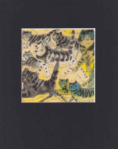 8x10 matted print art picture - print,