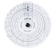 Concise Ruler Circular Slide