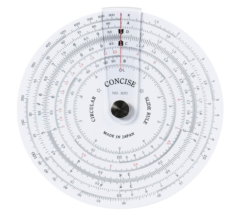 Concise ruler circular slide - concise,