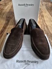 Russell & Bromley, Brown Suede