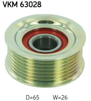 Ribbed belt deflection guide - v-ribbed,