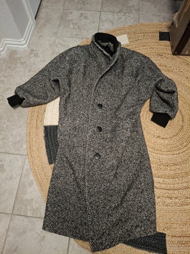 Ladies vintage wool coat - ladies,