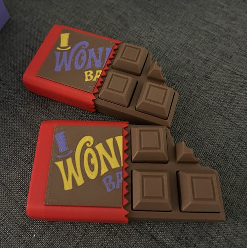 Wonka chocolate bar - chocolate,