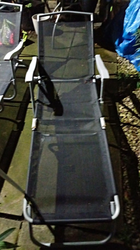 Grey patio reclining - grey,