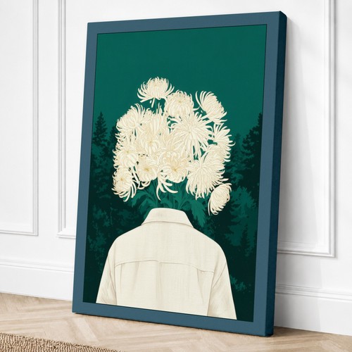 Chrysanthemum soul surrealism - chrysanthemum,