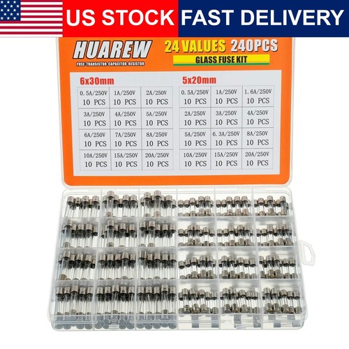 Fast blow glass fuses - blow,