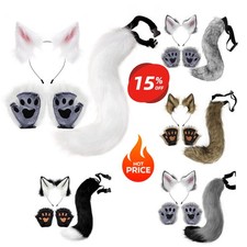 Plush Ears and Tail Set Faux