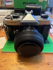 Fujica ST605N 35mm SLR Film Camera with Lens, Tested And Working