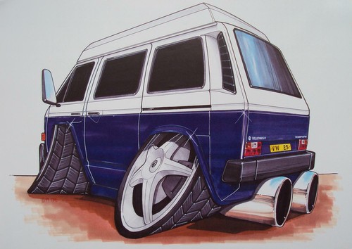 Volkswagen camper van classic - camper,