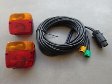 AJBA FP18 TRAILER REPLACEMANT LIGHTING KIT ERDE DAXARA LIGHTS & 4 METER HARNESS