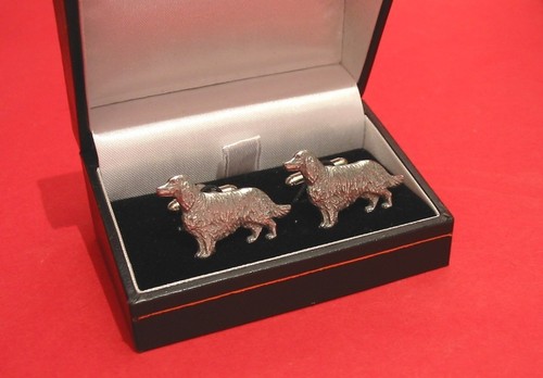 Irish setter dog cufflinks - dog,