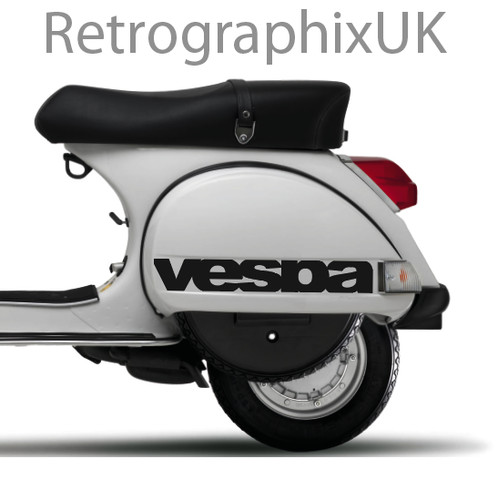 Stickers for vespa side - px,