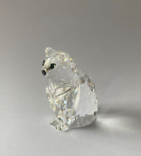 SWAROVSKI CRYSTAL CAT SITTING