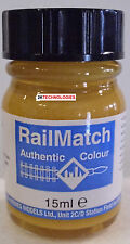 RailMatch 202 Warning Panel Yellow Post 1984 New Colour Enamel New 15ml Jar T48
