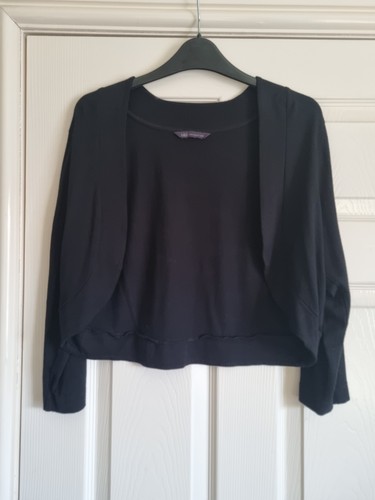 Black bolero shrug - black,
