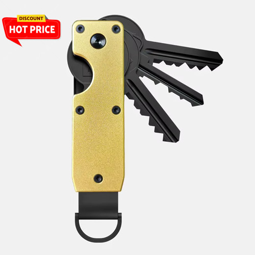 Compact metal key organizer - compact,