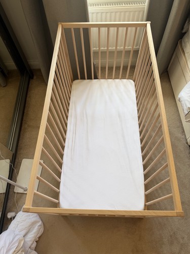Ikea sniglar cot beech 60x120 - ikea,