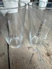 2 x Tassimo Tall Glass Irish Coffee Latte Mugs Cups Glasses 6" Pair