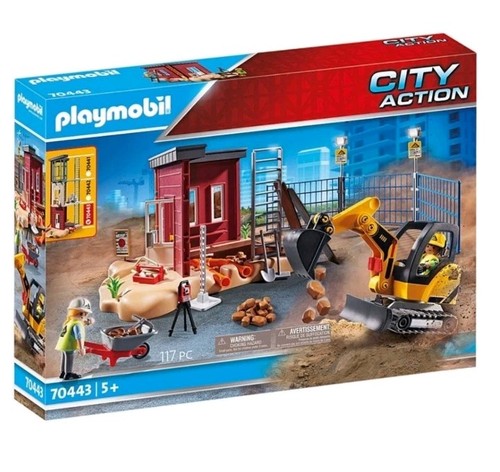 Playmobil 70443 mini excavator - playmobil,