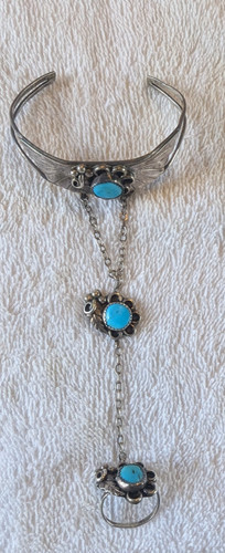 Vintage navajo sterling silver - vintage,