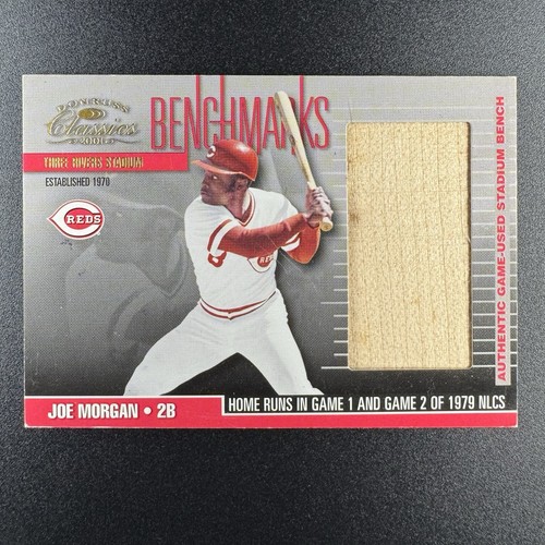 Joe morgan 2001 - morgan, donruss