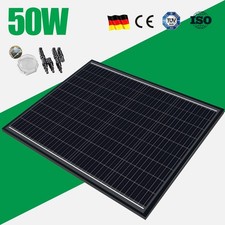 50W Full Black Mono Solar