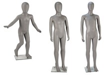 Children Mannequin Matt Grey