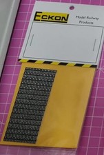 Signal ID plates A-F 1-25