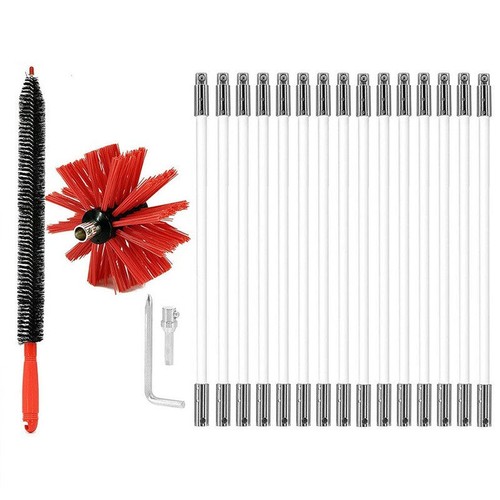 Flexible chimney sweep set - chimney,