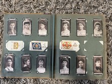 Over 120yrs Old 1905 Upwards Old Vintage Cigarette Cards In Collection Book