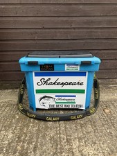 Shakespeare Blue Team Sea Fishing Seat Box Blue Including 2 x Side Trays Beach