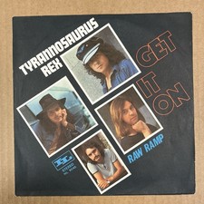 Tyrannosaurus Rex - Get It On / Raw Ramp - OG Italian IL 7" 45 - Promo Copy!!
