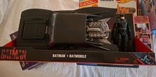 THE BATMAN – Batmobile + Batman Figure Set – Large Scale – Brand New