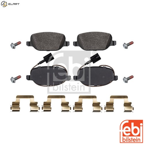 Brake pad set disc - set,