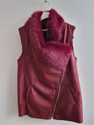 You faux fur gilet - faux, body