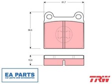 Brake Pad Set, disc brake for