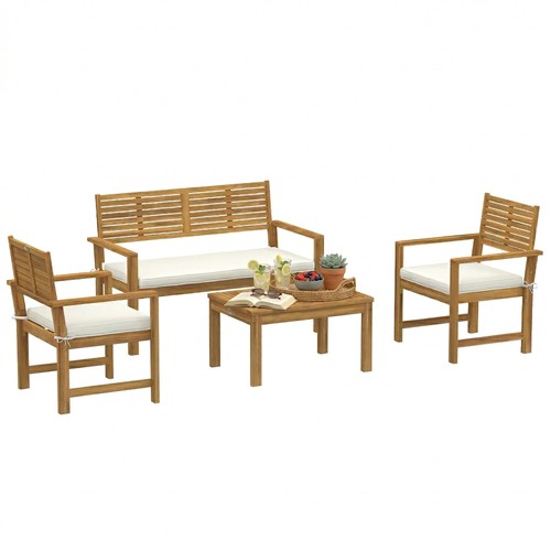 Outsunny seater wooden - outsunny,