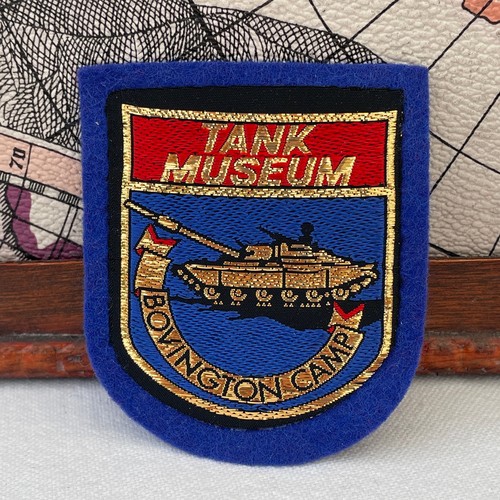 Vintage tank museum patch - tank,