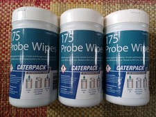 3 X Sanisafe Food Probe Wipes