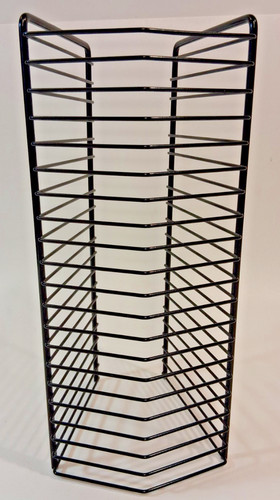 Black metal holder - black, 20
