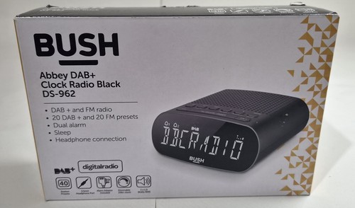 Bush abbey dab clock - abbey,