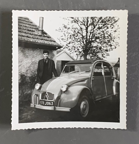 Antique citroen 2cv car - 2cv,
