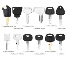 12PCS KEY Master Key Ignition