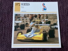 Surtees, TS10, 1972,  Competition Class Car,  G.B.,Collectors Card