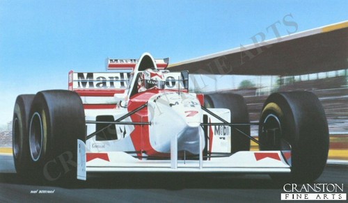 Motor racing car sport art
