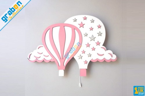 Led night light wooden - night,