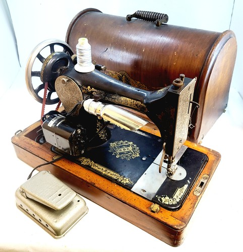 1917 singer electric sewing - singer,
