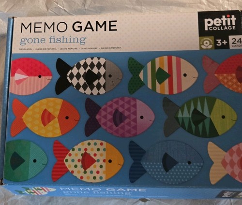 Memo game gone fishing - gone,