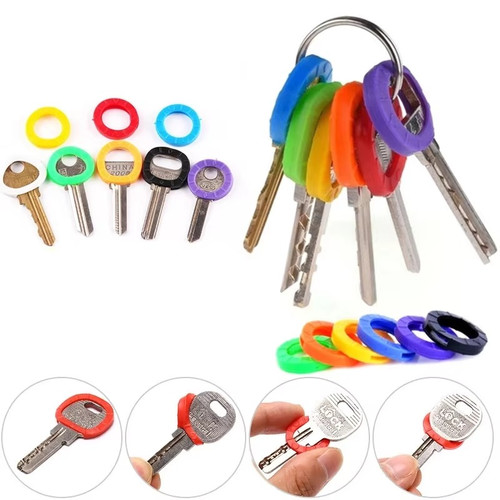 10x coloured key top cover - key,