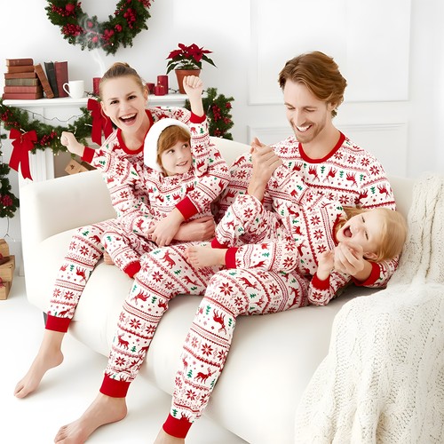 Christmas pyjamas family - christmas,